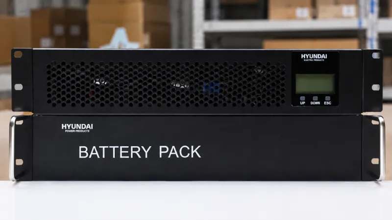 Rack Online 2KVA Hyundai HD-2KR9