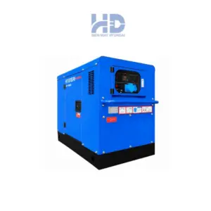 Máy phát điện diesel vỏ chống ồn công suất tối đa 13.75KVA HYUNDAI DHY12500SE chính hãng, vận hành mạnh mẽ, tiết kiệm nhiên liệu