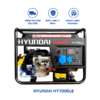 Máy phát điện chạy xăng công suất tối đa 5.5kVA HYUNDAI HY7000LE chính hãng, vận hành ổn định, tiết kiệm nhiên liệu, phù hợp cho gia đình và doanh nghiệp.
