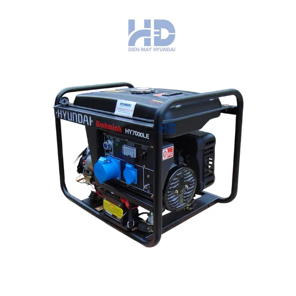 Máy phát điện chạy xăng 5kVA Hyundai HY7000LE