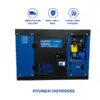 Máy phát điện diesel vỏ chống ồn công suất tối đa 8.5KVA HYUNDAI HD11000SE chính hãng, vận hành ổn định, tiết kiệm nhiên liệu, phù hợp cho gia đình và doanh nghiệp.