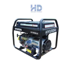 Máy phát điện chạy xăng công suất 7.5kVA, Công suất tối đa 8.2 kVA HY10500LE Chính Hãng