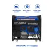 Máy phát điện chạy xăng công suất tối đa 9.5kVA HYUNDAI HY11500LE chính hãng, vận hành mạnh mẽ, tiết kiệm nhiên liệu, phù hợp cho gia đình và doanh nghiệp