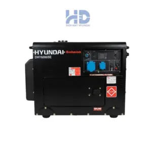 Máy phát điện chạy dầu 5kVA Hyundai DHY6000SE chính hãng