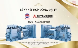 Lễ Ký Kết Thỏa thuận hợp tác Giữa Công ty Mitsubishi Heavy Industries Engine System ASIA PTE LTD