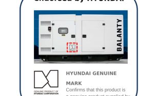 Giới thiệu thương hiệu máy phát điện BALANTY –  Bước tiến mạnh mẽ từ HYUNDAI