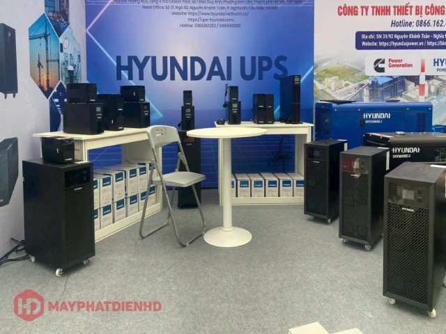 bộ lưu điện UPS Hyundai được góp mặt trong họi chợ Mùa thu 2025
