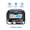 Máy phát điện chạy xăng công suất 2.1KVA Hyundai HY25CLE chính hãng, tiết kiệm nhiên liệu, phù hợp gia đình và cửa hàng nhỏ.