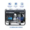 Máy phát điện diesel công suất tối đa 6.5KVA HYUNDAI DHY7000LE chính hãng, vận hành bền bỉ, tiết kiệm nhiên liệu, phù hợp cho gia đình và doanh nghiệp.