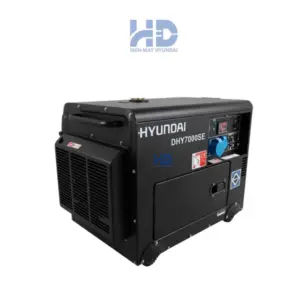 Máy phát điện 6kVA Hyundai DHY7000LE chính hãng