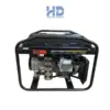 Máy phát điện chạy xăng Hyundai HY65CLE công suất 5.0 KVA chính hãng, tiết kiệm nhiên liệu, vận hành ổn định, phù hợp cho gia đình và cửa hàng.