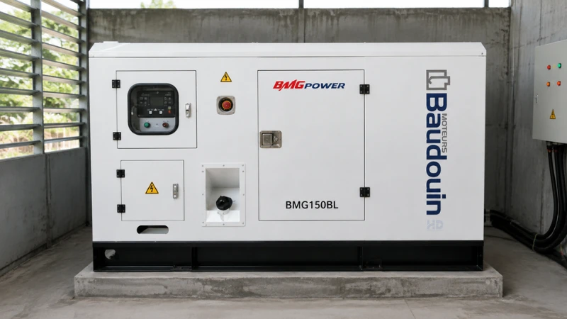 Máy phát điện công nghiệp BMG 150 BL