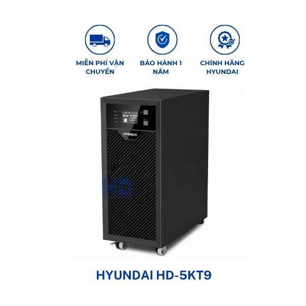Bộ lưu điện Online 5kVA Hyundai HD-5KT9