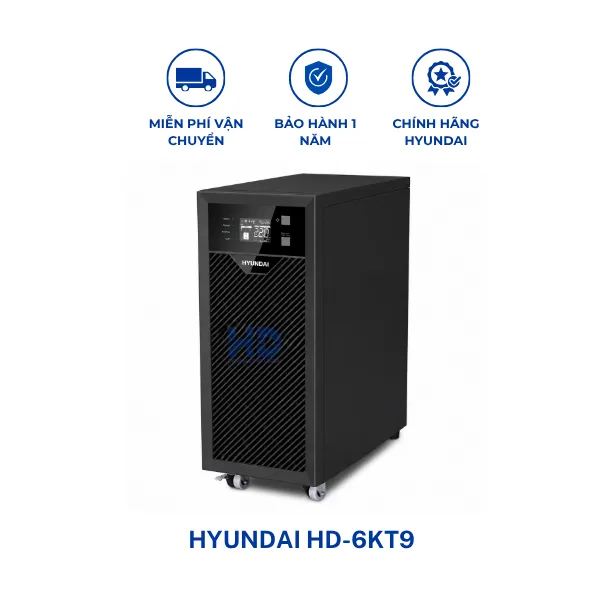 Bộ lưu điện Online 6kVA Hyundai HD-6KT9