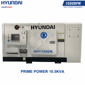 Máy phát điện Hyundai DHY11KSem 1 pha chạy dầu 10.5KVA chính hãng