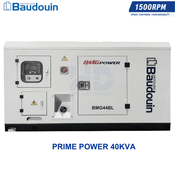 Máy phát điện Baudouin BMG44BL 3 pha chạy dầu 40KVA Bình Minh lắp ráp giá tốt