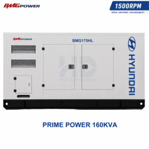 Máy phát điện Bình Minh BMG175HL 160KVA động cơ Hyundai Hàn Quốc chính hãng