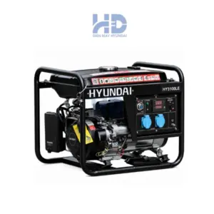 Máy phát điện chạy xăng 2.5kVA Hyundai HY3100LE chính hãng