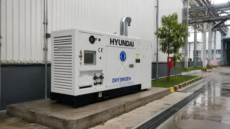 Máy phát điện 1 pha Hyundai DHY18KSEm chính hãng