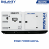 Máy phát điện Hyundai Balanty DHY750KSE chạy dầu 3 pha 680KVA nhập khẩu đồng bộ nguyên chiếc chính hãng