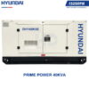 Máy phát điện Hyundai DHY45KSE chạy dầu 3 pha 40KVA chính hãng