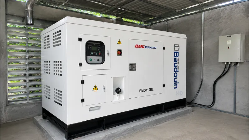 Máy phát điện lắp ráp công nghiệp BMG 110 BL