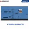Máy phát điện Mitsubishi MGS0400P-CN chạy dầu 3 pha 350KVA đồng bộ nguyên