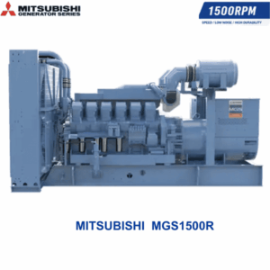Máy phát điện Mitsubishi MGS1500R chạy dầu 3 pha 1380KVA đồng bộ nguyên chiếc chính hãng