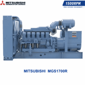Máy phát điện Mitsubishi MGS1700R chạy dầu 3 pha 1500KVA đồng bộ nguyên chiếc chính hãng
