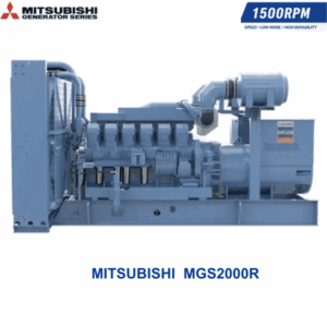 Máy phát điện Mitsubishi MGS2000R chạy dầu 3 pha 1800KVA đồng bộ nguyên chiếc chính hãng
