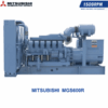 Máy phát điện Mitsubishi MGS600R chạy dầu 3 pha 505KVA đồng bộ nguyên chiếc chính hãng