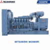 Máy phát điện Mitsubishi MGS800R chạy dầu 3 pha 700KVA đồng bộ nguyên chiếc chính hãng
