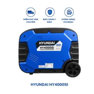 Máy phát điện chạy xăng công suất tối đa 4 KVA HUYNDAI HY4000Si chính hãng