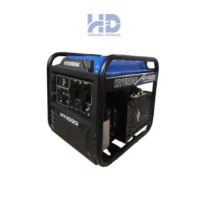 Máy phát điện chạy xăng công suất tối đa 4 KVA HUYNDAI HY4000i chính hãng